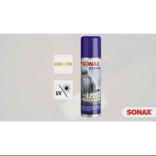 Chai Xịt Bảo Dưỡng Da Dạng Bọt Công Nghệ Nano Sonax Xtreme Leather Care Foam Nano Pro 289100
