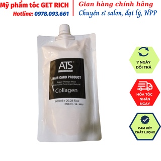 [Chính Hãng] Hấp Ủ Tóc Phục Hồi ATS Hương Thơm Mềm Mượt 600ml