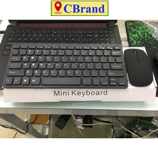 Combo Bộ Phím Chuột⚡️Bộ Phím Chuột Mini Không Dây ⚡️Tặng Kèm Pin, BH6 Tháng⚡️C.Brand