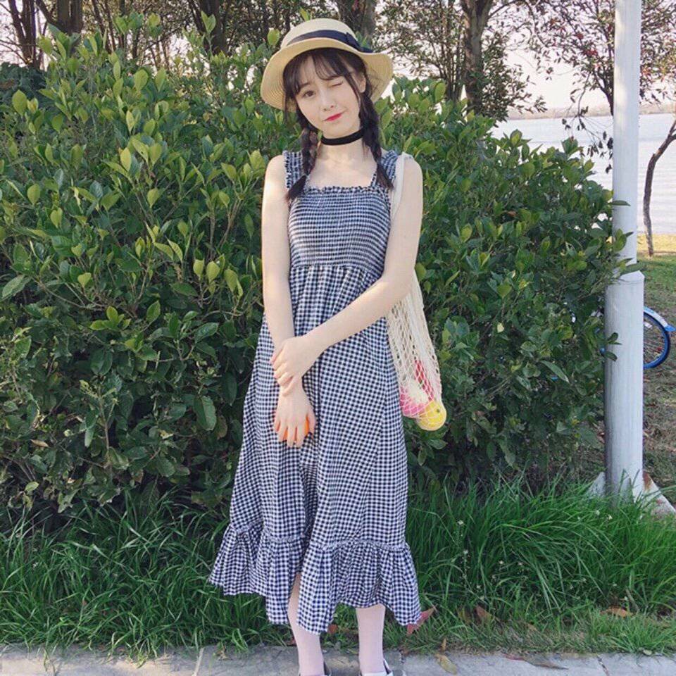 Đầm đuôi cá maxi