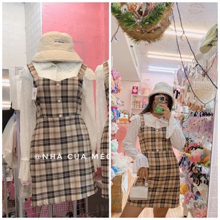 SET CÔNG CHÚA YẾM CARO KÈM ÁO REN [NHÀ CỦA MÉO STORE]