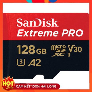 Thẻ nhớ Micro SD San disk Extreme PRO A2 128GB 170MBs video 4K