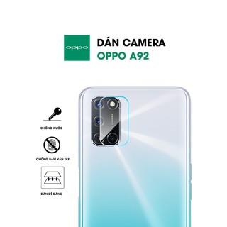 Dán camera Oppo A92 cường lực camera trong suốt độ cứng 9H - Cường lực camera Oppo A92