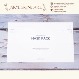 Mặt nạ giấy collagen 2 nước - DERMABELL Smart Hydro Pure Mask Pack - Hộp 10 miếng
