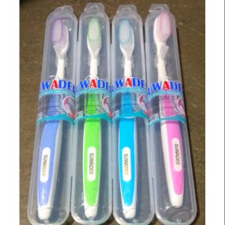 (CÔNG NGHỆ THÁI) Bàn chải siêu mềm Suwadee có hộp móc treo