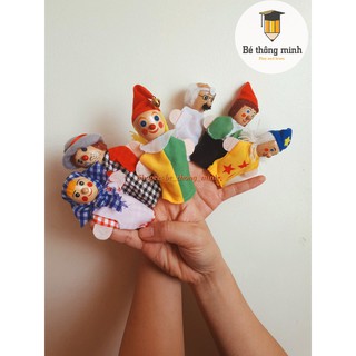 Set 6 rối ngón tay kể chuyện cổ tích - Truyện cổ Andersen