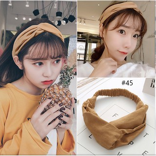 Băng đô turban chéo thời trang cao cấp - Băng đô rửa mặt nhiều mẫu