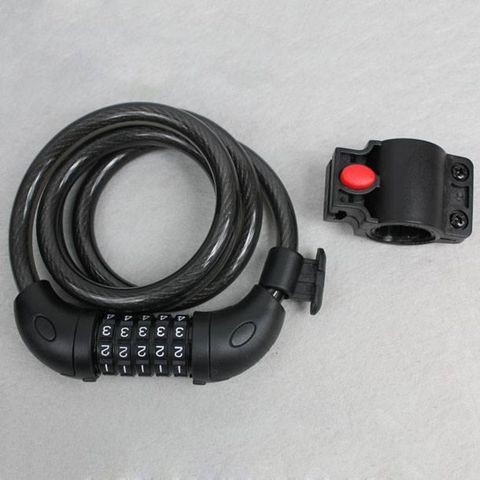 Khóa xe đạp 5 số dây cáp đổi mã