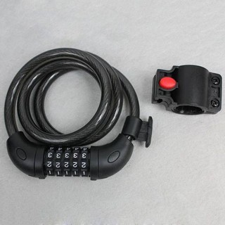 Khóa xe đạp 5 số dây cáp đổi mã
