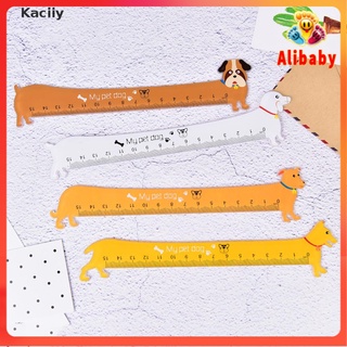 Thước Kẻ Nhựa Mini Hình Chú Chó Đáng Yêu Cho Bé E566