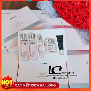 {Hàng chính hãng}  Bộ dưỡng cấp ẩm cho da căng bóng và mịn màng Ohui Moisture mini 5sp