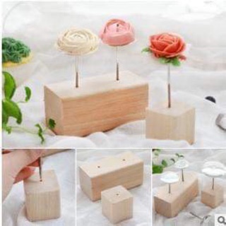 Cục gỗ cắm dù