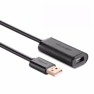 Cáp USB 2.0 nối dài 10m Ugreen 10321 có chíp khuếch đại