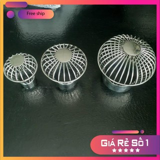 Quả cầu chặn rác inox304 3ly ống 60-76-90-114-168, cầu sân thượng, quả cầu thoát nước, quả cầu nước mưa, bảo hành 05 năm
