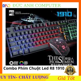 Bộ Phím + Chuột R8 1910 Chuyên Game Giả Cơ Led 7 Màu - Hàng Mới - Full Box - Bảo Hành 12 tháng