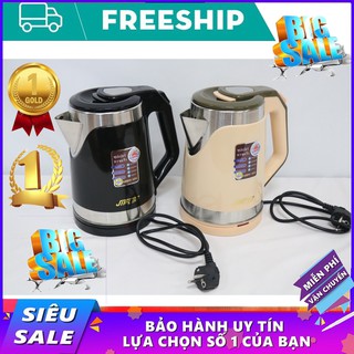 [HÀNG LOẠI 1] Ấm siêu tốc 2 lớp JipLai - Misusita Thái Lan 2.5L - Inox 2 lớp siêu bền LỖI 1 ĐỔI 1