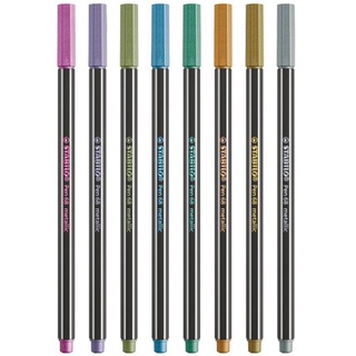 Bộ 8 Bút lông nhũ STABILO Pen 68 metallic (PNM68-C8)