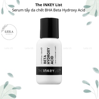 Serum tẩy tế bào chết BHA The Inkey List Beta Hyroxy acid Exfoliant - Tinh chất tẩy da chết BHA The Inkey List