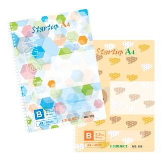 Sổ LX đơn A4 bìa bồi 400 trang 70/76; MS: 959