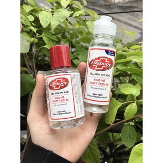 Gel Rửa Tay Khô Lifebuoy Bảo Vệ Vượt Trội 10