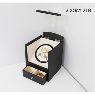 Hộp Xoay Lắc Đồng Hồ Cơ 2 Chiếc Giá Rẻ
