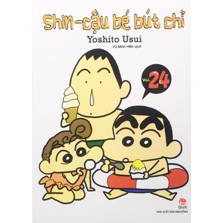 Sách - Shin Cậu bé bút chì tập 24