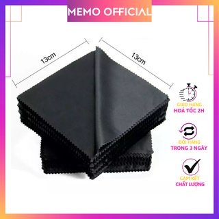 Khăn lau kính mắt đa năng MEMO chuyên dụng với vi sợi vải làm sạch, lau gọng kính râm, cận, điện thoại, máy ảnh