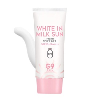 KEM CHỐNG NẮNG DƯỠNG TRẮNG DA G9SKIN WHITE IN MILK SUN SPF50 40ML CHÍNH HÃNG - 9860