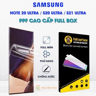 Dán màn hình Samsung Note 20 Ultra full màn trong suốt chính hãng Moxiao Xing - Dán dẻo Samsung Galaxy Note 20 Ultra