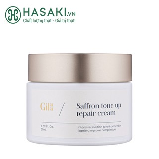 Kem Dưỡng Gilaa Dưỡng Sáng Giúp Sạc Nước &amp; Phục Hồi Da Saffron Tone Up Repair Cream 50ml