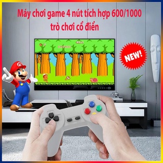 ✌BỘ 600/1000 GAME ✌Máy Chơi Game 4 Nút Có Dây GameStation IB Tích Hợp 600/1000 Games Cổ Điển, 1000 Trò Không Trùng