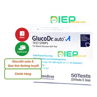 ✅ GlucoDr auto A – Que thử đường huyết chính hãng dùng cho máy GlucoDr.auto A và GlucoDr.auto meter AGM-4000
