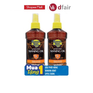 [Tặng 1 Sản Phẩm Cùng Loại] Dầu Phơi Nắng Bảo Vệ Da Banana Boat SPF8 236ML-101076834