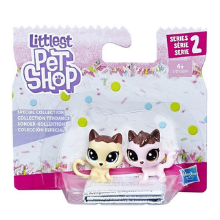 Đồ chơi Littlest Pet Shop Bộ đôi Mèo Quyến Rũ E1073/E0399