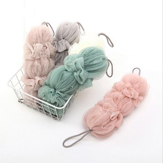 (MỚI) Bông tắm dài cao cấp KNSTORE lưới mềm mại an toàn