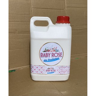Xịt phòng BaBy Rose mix hương từ các loại hoa tự thiên nhiên (2lit/bình) tặng kèm bình chiết