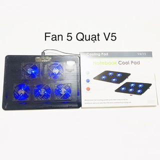 Đế tản nhiệt V5 - 5 Fan