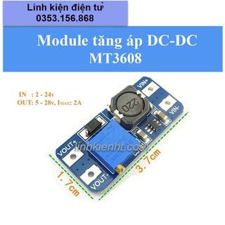 Mạch nguồn tăng áp DC MT3608 2A