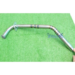 Cổ pô titan 100% gắn pô zin xe AB125, SH Việt