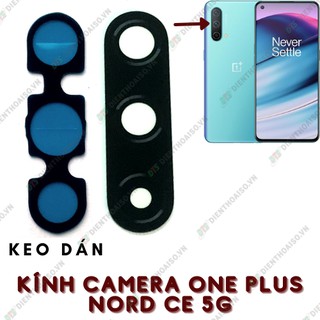 Kính camera oneplus nord ce 5g kèm keo dán