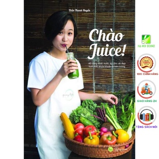 [Giao Nhanh] Sách - Chào Juice - 40 công thức nước ép [AZVietNam]