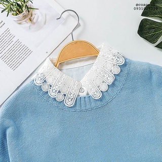 Cổ áo tháo rời cổ ren thân vuông - Mã AO50