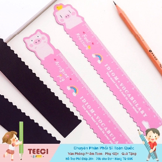 <Video Review>Thước Kẻ Đo Dẻo 15cm Màu Sắc Đáng Yêu T069
