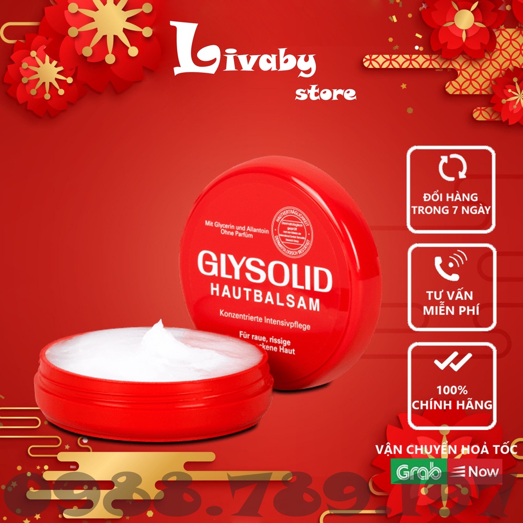 [Nội địa Đức] Kem nẻ Glysolid 100ml