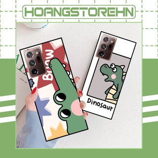 Ốp lưng Samsung Note 20 / Note 20 Ultra / Note 20 Ultra 5G  in hình cá mập, khủng long dễ thương, cute (T01 - T06)
