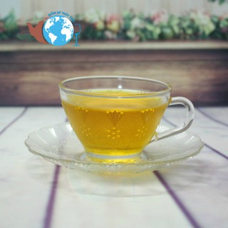 BỘ 6 TÁCH TRÀ THỦY TINH CÓ ĐĨA 180ML SK SANG CHẢNH