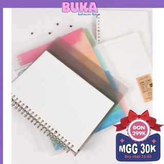 Ruột sổ còng refill 80gsm A5 B5 A4 nhiều lỗ - 80 tờ (160 trang)