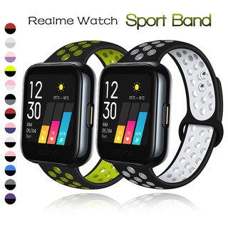 Silicone Band Strap For Realme Watch Smart Watch Sport wrist watch bands