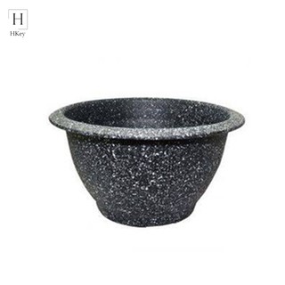 Chậu nhựa giả đá T28 kt 27x14cm