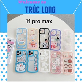 Ốp lưng gợn sóng iphone 7 PLUS 8 PLUS X XS MAX 11 PRO MAX